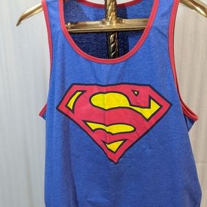 Superman Size L Tank Top